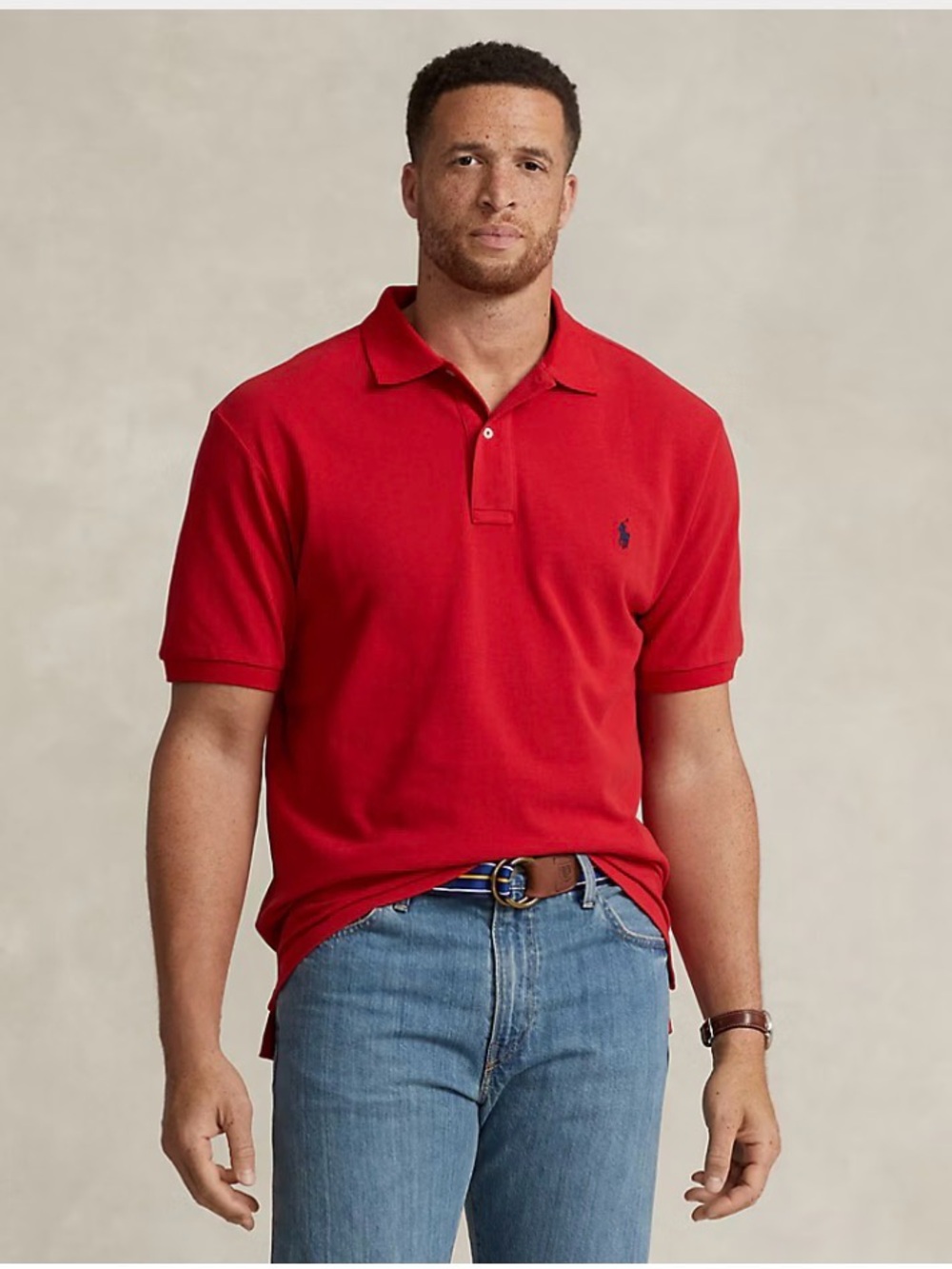 Polo by Ralph Lauren Red Short-Sleeve Classic Polo